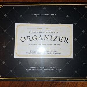 Silverware Organizer - Black